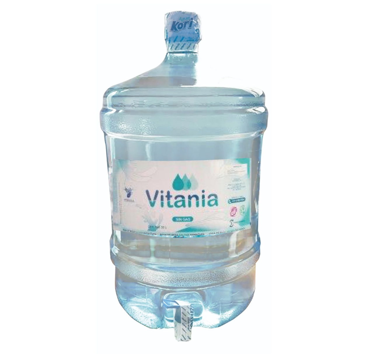 Agua Vitania 20 litros Envase mas liquido Bidon con – DISTRIBUIDORA FERNANDES